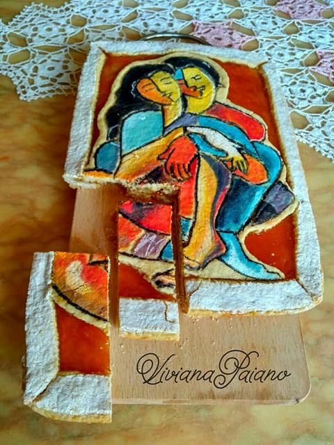 Viviana Paiano l'artista delle crostate