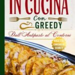 a book cover with a plate of food